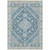 10' X 14' Teal Blue And Silver Oriental Washable Indoor Outdoor Area Rug 10' X 14' Teal Blue And Silver Oriental Washable Indoor Outdoor Area Rug