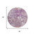8' Plum And Purple Round Abstract Washable Indoor Outdoor Area Rug 8' Plum And Purple Round Abstract Washable Indoor Outdoor Area Rug