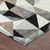 8' X 10' Black And Graphite Geometric Washable Indoor Outdoor Area Rug 8' X 10' Black And Graphite Geometric Washable Indoor Outdoor Area Rug