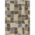 3' X 5' Chocolate And Brown Geometric Washable Indoor Outdoor Area Rug 3' X 5' Chocolate And Brown Geometric Washable Indoor Outdoor Area Rug