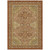 3' X 5' Orange And Brown Oriental Washable Indoor Outdoor Area Rug 3' X 5' Orange And Brown Oriental Washable Indoor Outdoor Area Rug