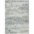 8' X 10' Teal Blue And Silver Abstract Washable Indoor Outdoor Area Rug 8' X 10' Teal Blue And Silver Abstract Washable Indoor Outdoor Area Rug