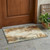 3' X 5' Orange And Beige Abstract Washable Indoor Outdoor Area Rug 3' X 5' Orange And Beige Abstract Washable Indoor Outdoor Area Rug