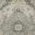 3' X 5' Green And Graphite Floral Medallion Washable Indoor Outdoor Area Rug