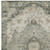 9' X 12' Green And Graphite Floral Medallion Washable Indoor Outdoor Area Rug 9' X 12' Green And Graphite Floral Medallion Washable Indoor Outdoor Area Rug
