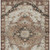 9' X 12' Orange And Ivory Floral Medallion Washable Indoor Outdoor Area Rug 9' X 12' Orange And Ivory Floral Medallion Washable Indoor Outdoor Area Rug