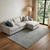 10' X 13' Dark Gray And Beige Wool Hand Tufted Area Rug 10' X 13' Dark Gray And Beige Wool Hand Tufted Area Rug