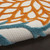 6' Blue And Yellow Indoor Outdoor Runner Rug 6' Blue And Yellow Indoor Outdoor Runner Rug