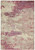5' X 7' Ivory And Pink Abstract Power Loom Non Skid Area Rug 5' X 7' Ivory And Pink Abstract Power Loom Non Skid Area Rug