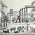 14" X 24" Cream Philadelphia Daylight Skyline Lumbar Decorative Pillow