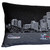 14" X 35" Dark Gray And White Minneapolis Nighttime Skyline Lumbar Decorative Pillow 14" X 35" Dark Gray And White Minneapolis Nighttime Skyline Lumbar Decorative Pillow