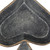 6" Black Ace Of Spades Cast Iron Handmade Vanity Tray 6" Black Ace Of Spades Cast Iron Handmade Vanity Tray