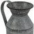 11" Gray Metal Jug Vase 11" Gray Metal Jug Vase