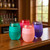 Set of Four Green Pink And Purple Tritan Plastic Convex Curve Shape Stemless All Purpose Wine Glass Set of Four Green Pink And Purple Tritan Plastic Convex Curve Shape Stemless All Purpose Wine Glass
