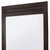 37" Mahogany Wood Framed Dresser Mirror 37" Mahogany Wood Framed Dresser Mirror