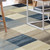 8' X 10' Blue Black And Gray Geometric Area Rug 8' X 10' Blue Black And Gray Geometric Area Rug