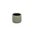 Beige And Green Ceramic 12 Ounce Striped Round Distressed Pot Planter Beige And Green Ceramic 12 Ounce Striped Round Distressed Pot Planter