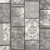 5' X 8' Gray and Ivory Damask Power Loom Area Rug 5' X 8' Gray and Ivory Damask Power Loom Area Rug