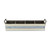 19" Antiqued White Galvanized Solid Wood And Metal Organizing Box 19" Antiqued White Galvanized Solid Wood And Metal Organizing Box