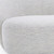 90" Off White Fabric Sofa With Black Legs 90" Off White Fabric Sofa With Black Legs