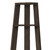 71" Oak Particle Board and Wood Five Tier Corner Bookcase 71" Oak Particle Board and Wood Five Tier Corner Bookcase