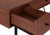 47" Brown and Black Computer Desk With Three Drawers 47" Brown and Black Computer Desk With Three Drawers