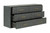 63" Dark Grey Solid And Manufactured Wood Six Drawer Dresser 63" Dark Grey Solid And Manufactured Wood Six Drawer Dresser