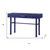 47" Blue Iron And Wood Vanity Table 47" Blue Iron And Wood Vanity Table