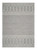 9' X 12' Gray And Ivory Wool Geometric Hand Tufted Area Rug