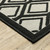 8' X 10' Beige and Black Geometric Stain Resistant Indoor Outdoor Area Rug 8' X 10' Beige and Black Geometric Stain Resistant Indoor Outdoor Area Rug