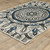 2' X 4' Blue and Beige Geometric Stain Resistant Indoor Outdoor Area Rug 2' X 4' Blue and Beige Geometric Stain Resistant Indoor Outdoor Area Rug
