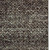 12' Charcoal Gray And Brown Geometric Runner Rug