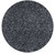 6' Black And White Hand Woven Round Rug