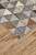 8' X 11' Gray Ivory And Brown Geometric Hand Woven Area Rug 8' X 11' Gray Ivory And Brown Geometric Hand Woven Area Rug