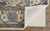 5' X 8' Ivory and Blue Wool Floral Hand Tufted Area Rug