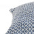 18" X 18" Navy And White 100% Cotton Geometric Zippered Pillow 18" X 18" Navy And White 100% Cotton Geometric Zippered Pillow