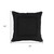 20" X 20" Black 100% Cotton Geometric Zippered Pillow 20" X 20" Black 100% Cotton Geometric Zippered Pillow