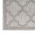 9' X 12' Gray And Silver Indoor Outdoor Area Rug