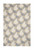 2' X 4' Ivory Gray And Cream Wool Geometric Hand Tufted Area Rug 2' X 4' Ivory Gray And Cream Wool Geometric Hand Tufted Area Rug