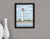 Cape May Light Black Framed Print Wall Art
