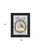 Blessed Wreath Black Framed Print Wall Art Blessed Wreath Black Framed Print Wall Art
