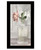 Cottage Peach Rose Black Framed Print Wall Art Cottage Peach Rose Black Framed Print Wall Art