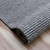5' X 8' Gray Wool Striped Hand Woven Area Rug 5' X 8' Gray Wool Striped Hand Woven Area Rug