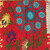 50" X 70" Red Floral Cotton Quilted Kantha Throw Blanket with Embroidery 50" X 70" Red Floral Cotton Quilted Kantha Throw Blanket with Embroidery