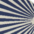 8' Blue and Ivory Round Geometric Power Loom Area Rug 8' Blue and Ivory Round Geometric Power Loom Area Rug