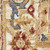 8' Blue And Gold Medallion Distressed Runner Rug 8' Blue And Gold Medallion Distressed Runner Rug