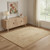 4' X 6' Natural Jute Flatweave Handmade Area Rug