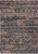 7' X 9' Gray and Beige Oriental Non Skid Area Rug