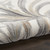5' X 7' Gray Black And Ivory Botanical Leaves Area Rug 5' X 7' Gray Black And Ivory Botanical Leaves Area Rug
