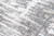10' Gray And White Abstract Runner Rug 10' Gray And White Abstract Runner Rug